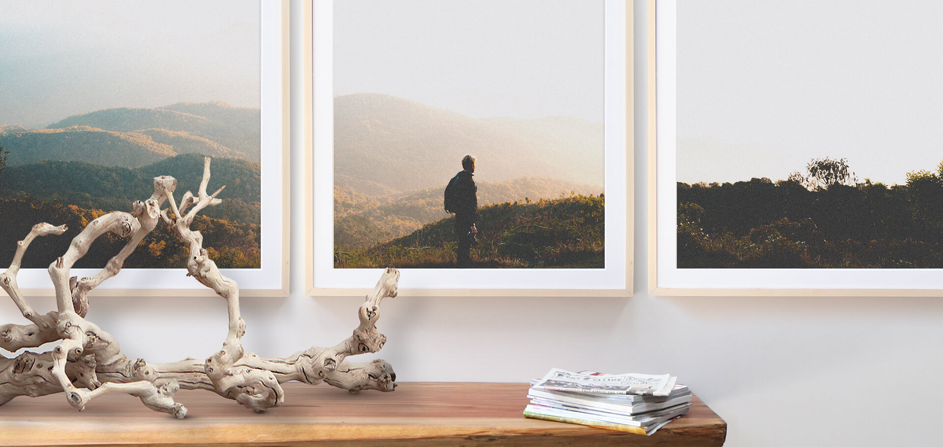 How To Split A Photo Into Frames For A Triptych Gallery Wall