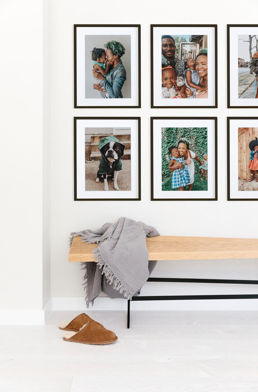 gallery wall layout