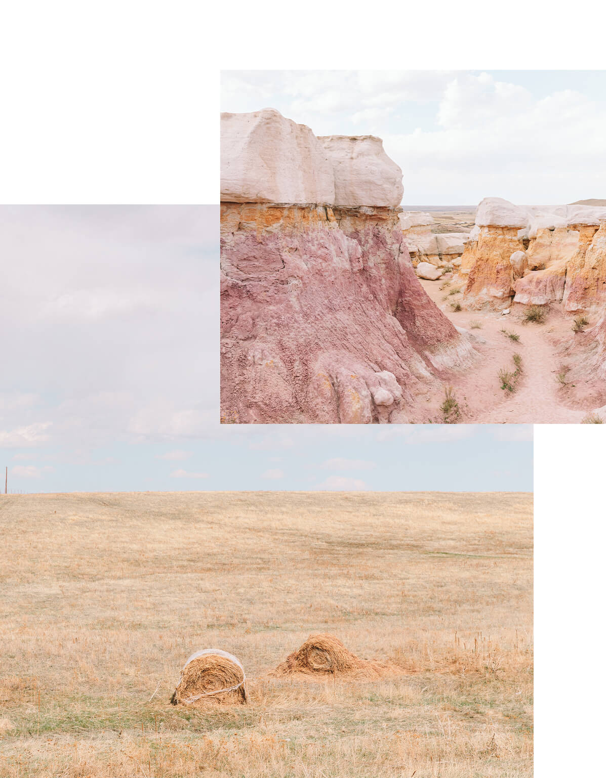 Two sprawling landscape photos by Brandon Lopez